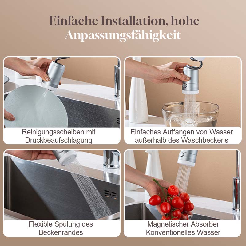 đ Dold magnetisk utdragbar kranförlĂ€ngare - gör ditt kök och badrum renare och bekvĂ€mare âš