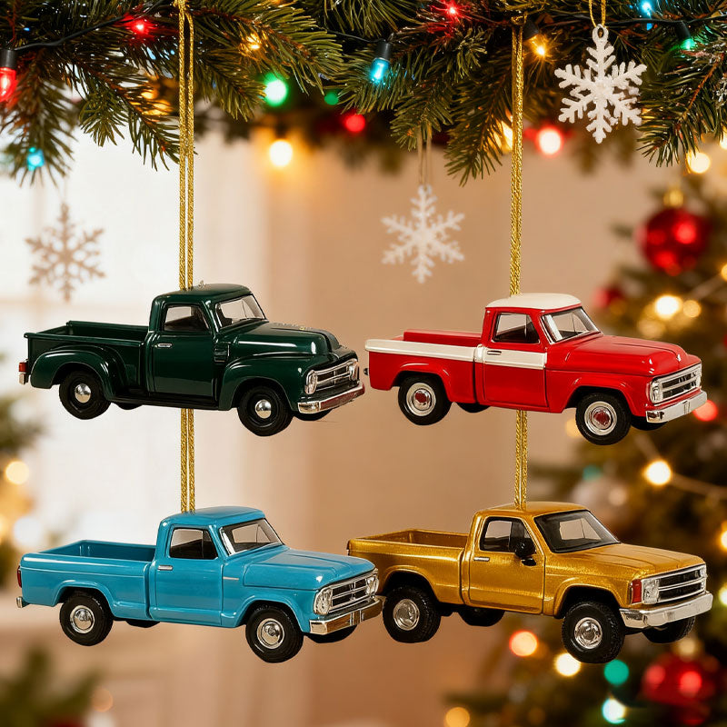 Adventskalender för pickup-lastbilar