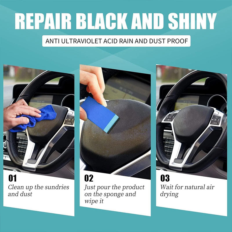 ✨ Plastic Crystal Plating Liquid - Återställ och skydda din bils plastdelar! 🚗💎