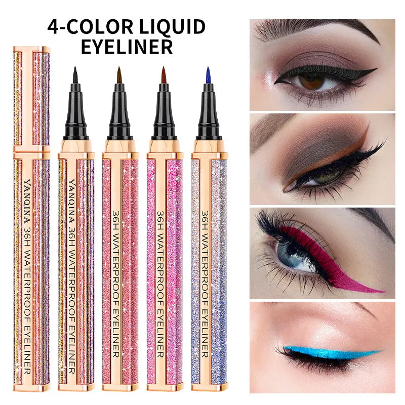 FĂ€rgad vattenfast eyeliner