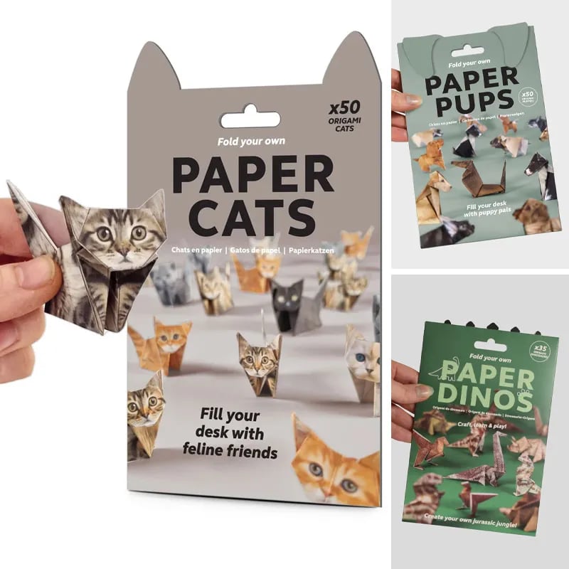 DIY Papperskatter