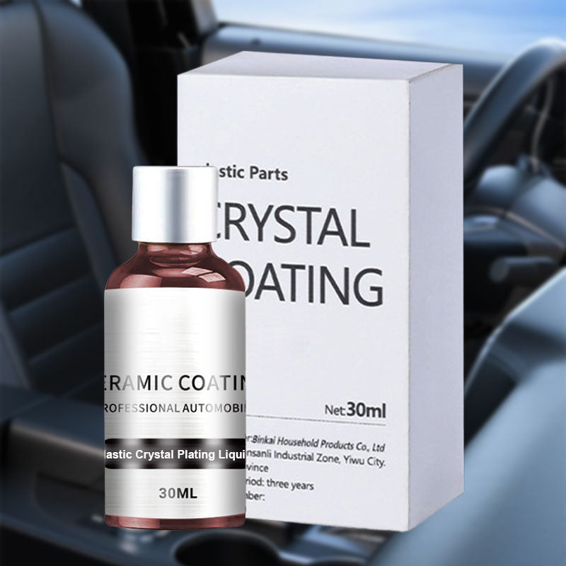 ✨ Plastic Crystal Plating Liquid - Återställ och skydda din bils plastdelar! 🚗💎