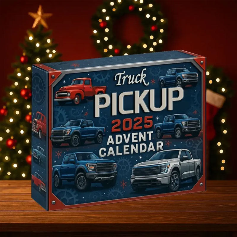 Adventskalender för pickup-lastbilar
