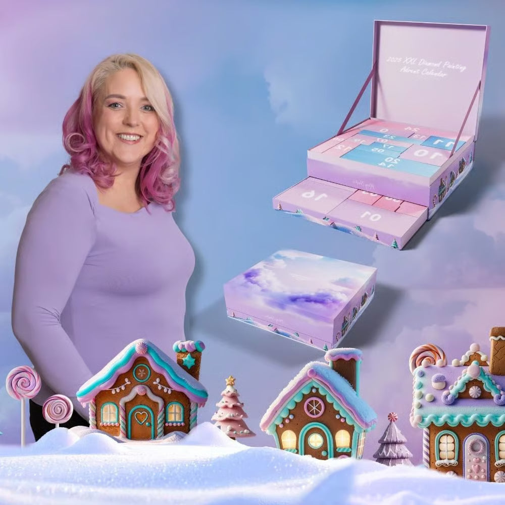 đđBlindlĂ„deadventskalender 2025: DiamantmĂ„lningspyssel