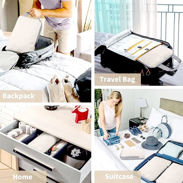Resekomprimeringspåsar för packning/resekomprimeringspåsar för packning