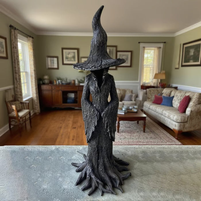 🧙‍♀️The Väktare av ditt hem | Den förtrollande häxstatyn