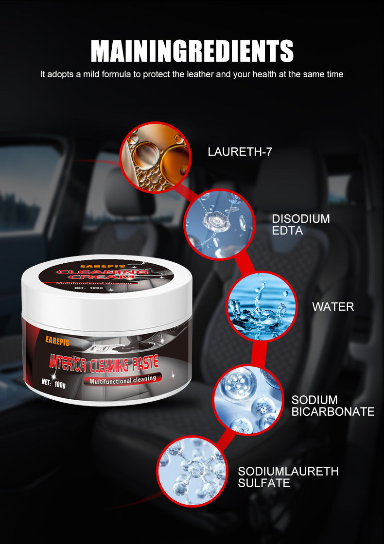 🧼💫Rengöringspasta För Bilens Interiör🚗