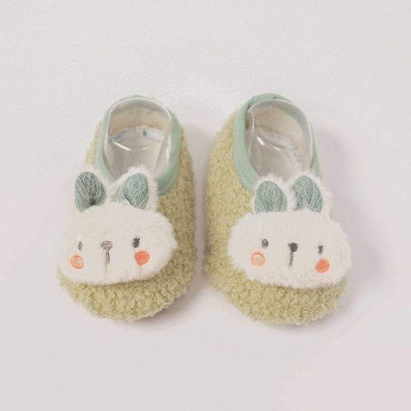 👶 Söta päls babysocka skor