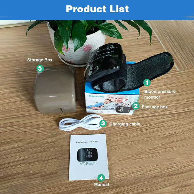 Intelligent blodtrycksmätare med pekskärm/smart blodtrycksmätare med pekskärm