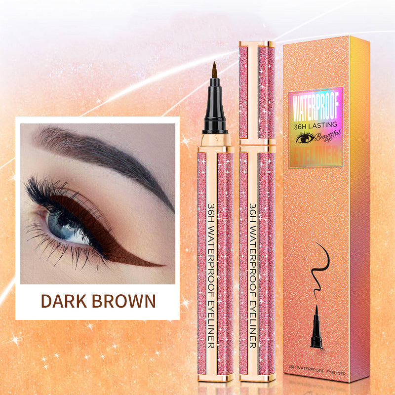 Färgad vattenfast eyeliner