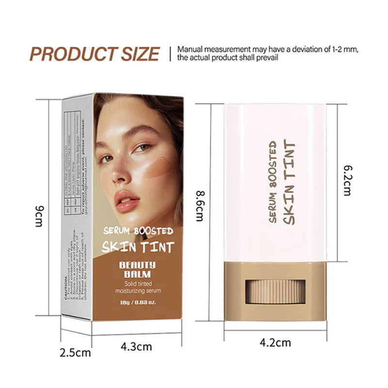 🎉 Varm försäljning 🔥Foundation Stick Beauty Balm Serum Boosted Skin Tint