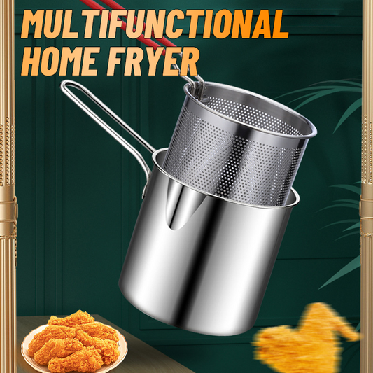 🔥Ett måste för familjen🥨Multifunktionell fritös för hemmabruk