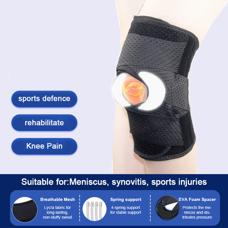 🔥Meniscus andningsbara knäskydd