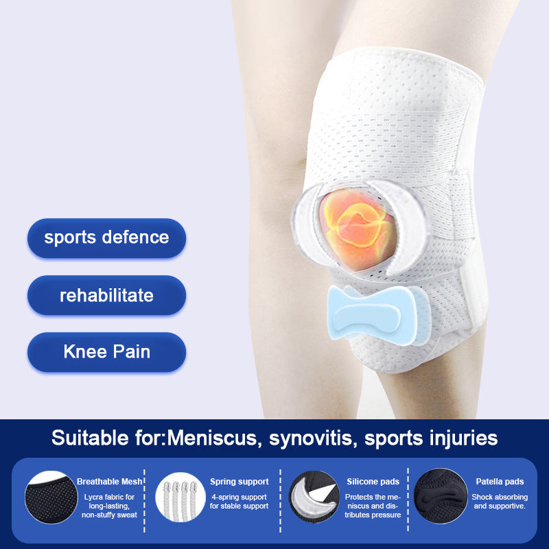 🔥Meniscus andningsbara knäskydd