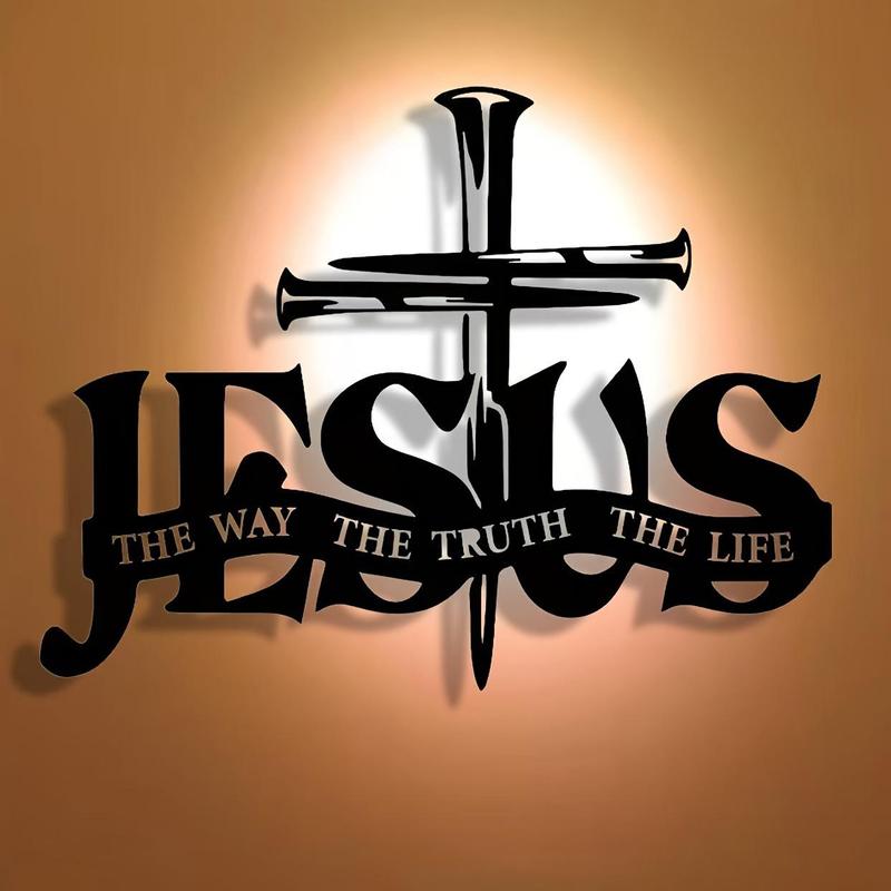 (🎁Sista dagen 49% rabatt)🔥Jesus & Cross Design Wall Art - ⌛Limiterad handgjord serie