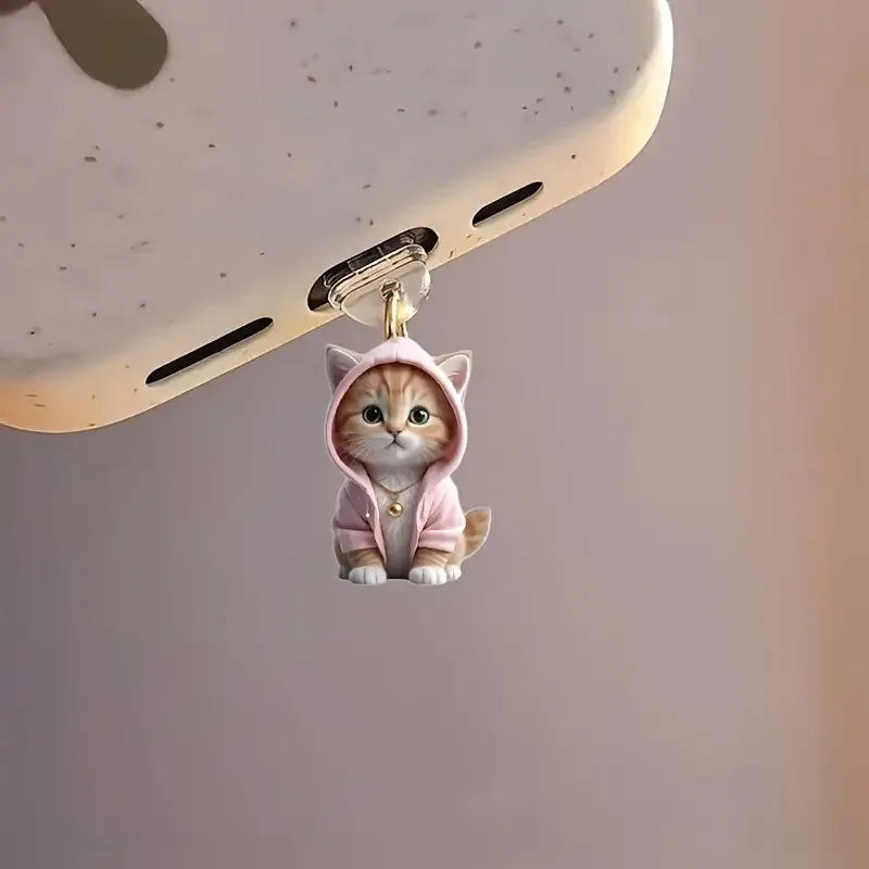 🔥Köp 1 Få 2 Gratis🐱Dammplugg för katt mobiltelefon🐾