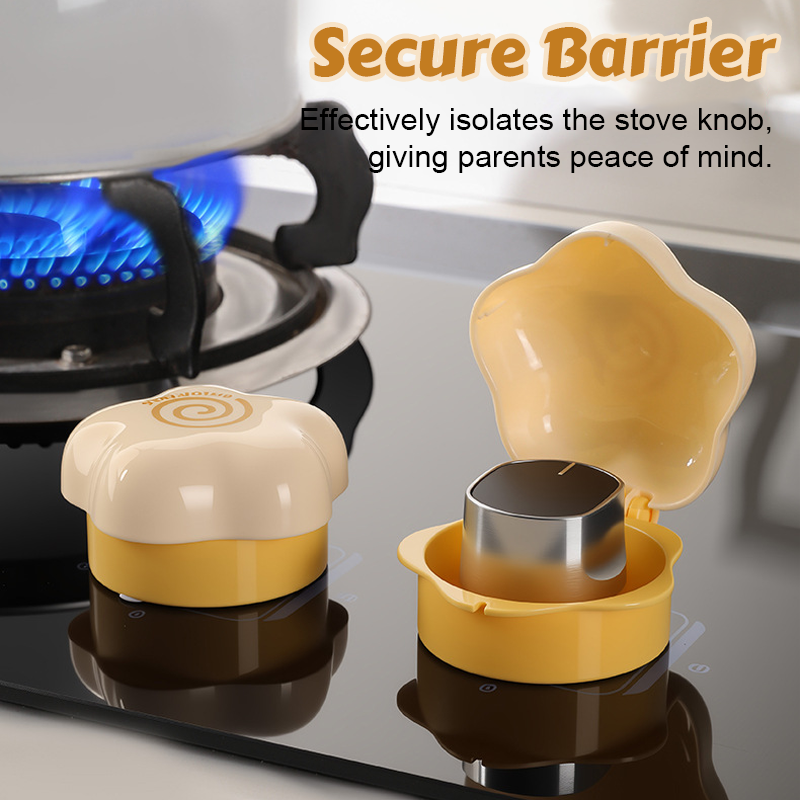 🛡️Gas Säkerhetsskydd för spisvred - skydda det som är viktigast