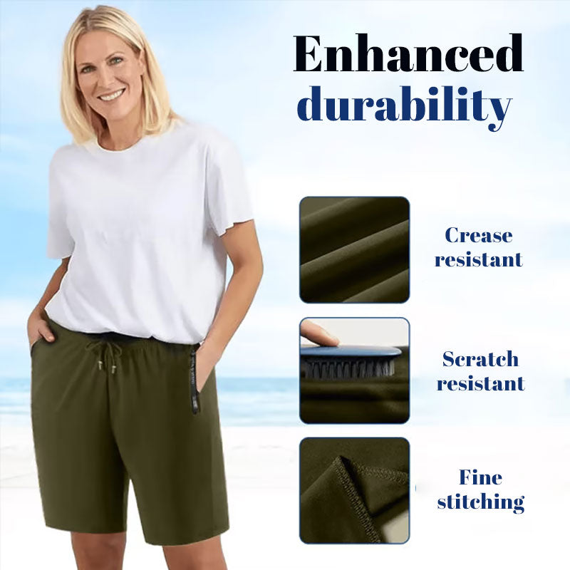 🧊Unisex-Snabbtorkande stretchshorts tillverkade av issilk