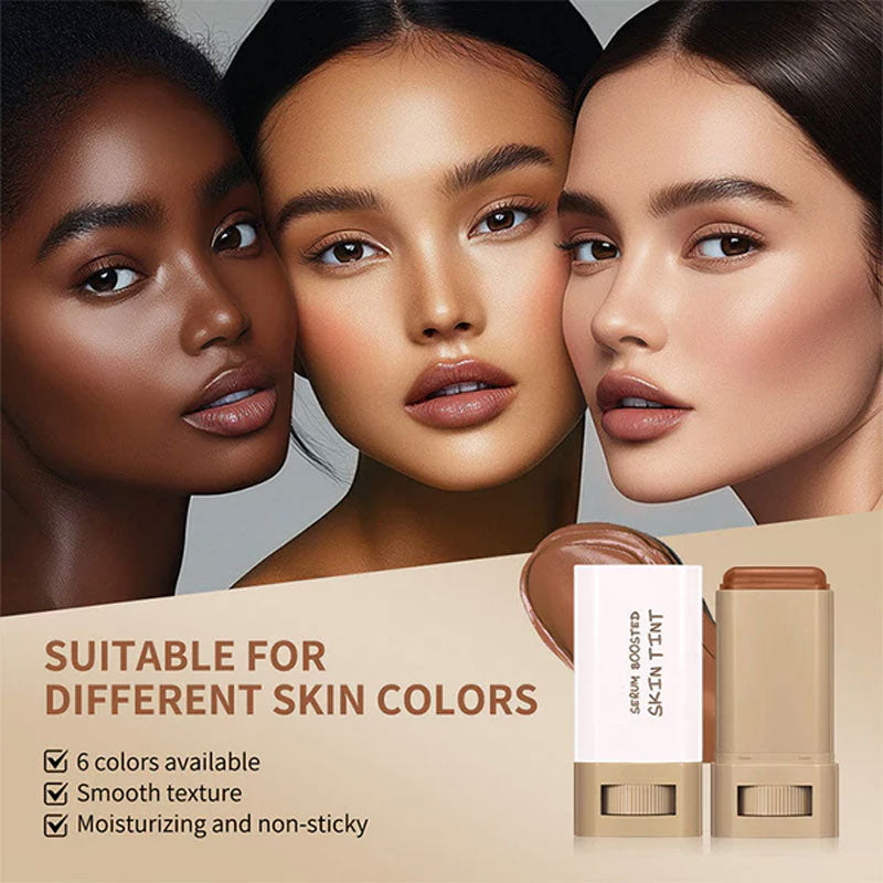 🎉 Varm försäljning 🔥Foundation Stick Beauty Balm Serum Boosted Skin Tint