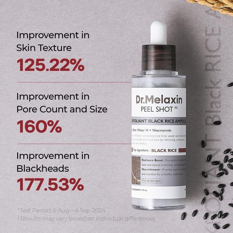 🏆Flash Sale⚡ 50K+ SOLD OUT! Nästan Gone-💥🔥Peel Shot Glow Rice Ampoule Duo