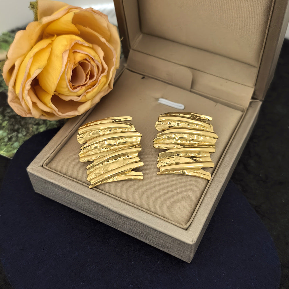 "Abstrakt kärlek" örhänge