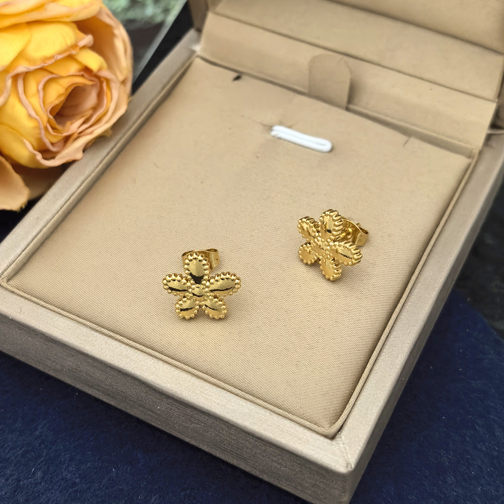 "Abstrakt kärlek" örhänge