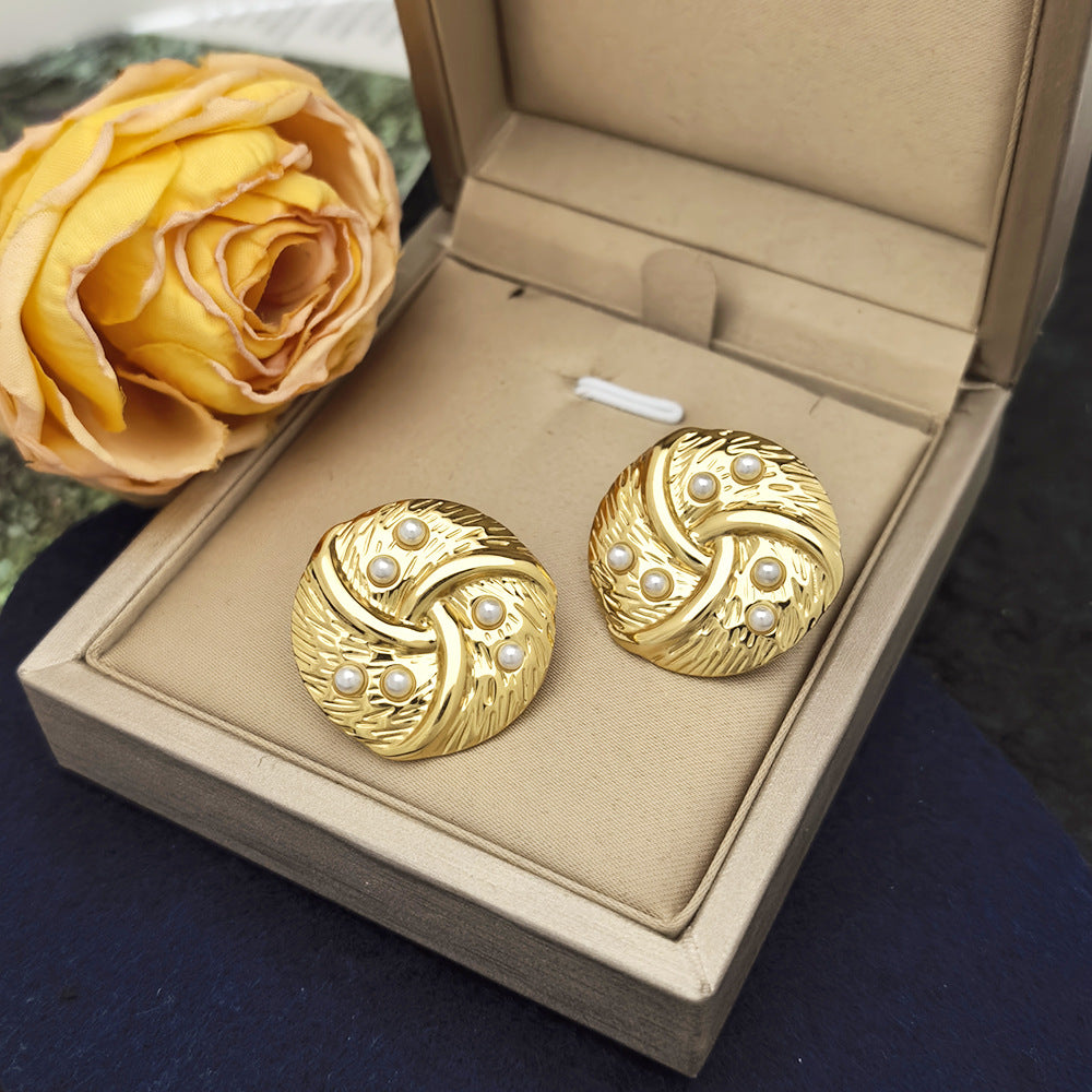 "Abstrakt kärlek" örhänge