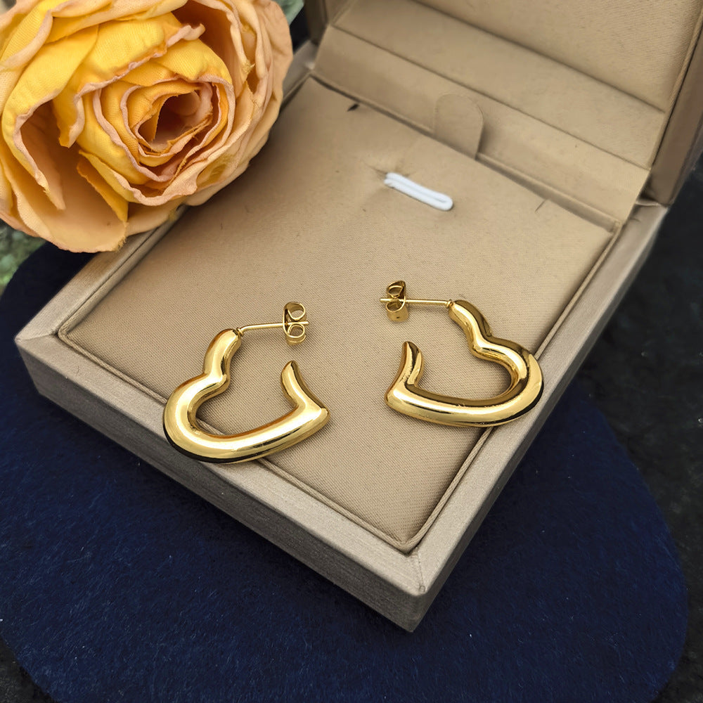 "Abstrakt kärlek" örhänge