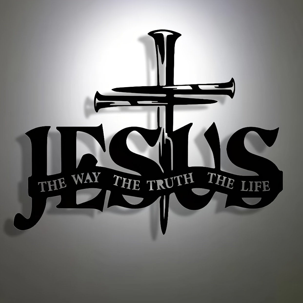 (🎁Sista dagen 49% rabatt)🔥Jesus & Cross Design Wall Art - ⌛Limiterad handgjord serie