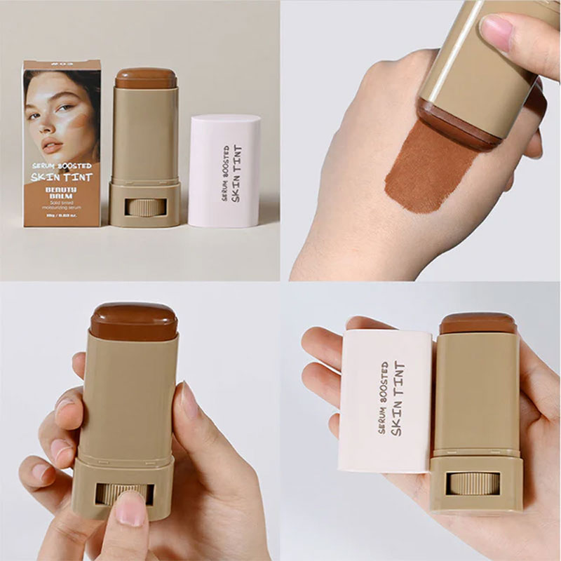🎉 Varm försäljning 🔥Foundation Stick Beauty Balm Serum Boosted Skin Tint