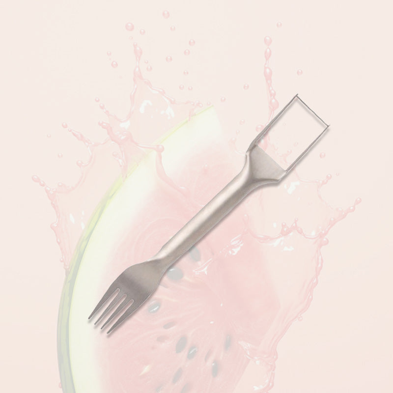🍉2-i-1 tärningsgaffel för vattenmeloner