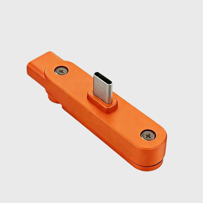 2-i-1 laddningskabel med 240W SuperCharge, 360° roterbart & osynligt stativ, avtagbar design