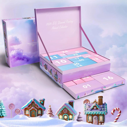 💎🎄Blindlådeadventskalender 2025: Diamantmålningspyssel