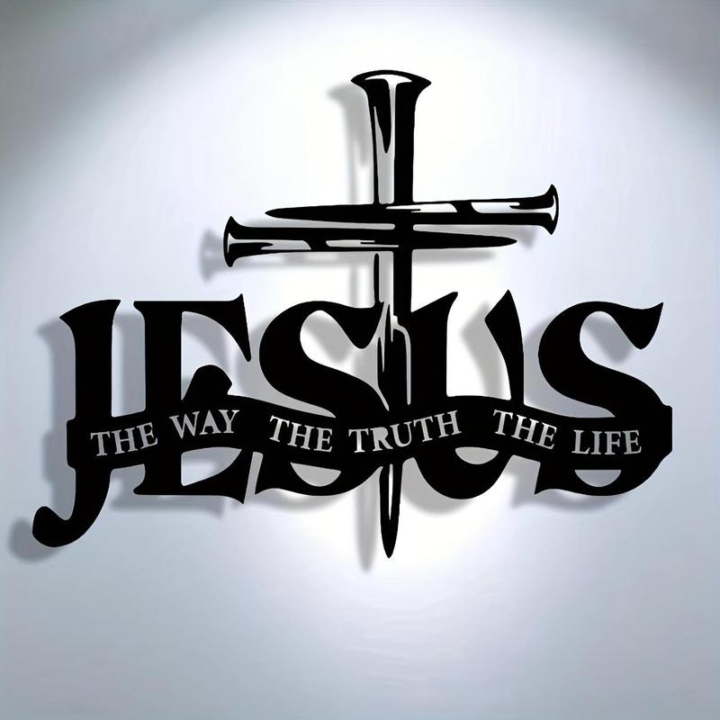 (🎁Sista dagen 49% rabatt)🔥Jesus & Cross Design Wall Art - ⌛Limiterad handgjord serie