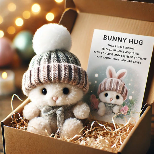 🐇Mini Bunny Hug Söt påskpresent🎁