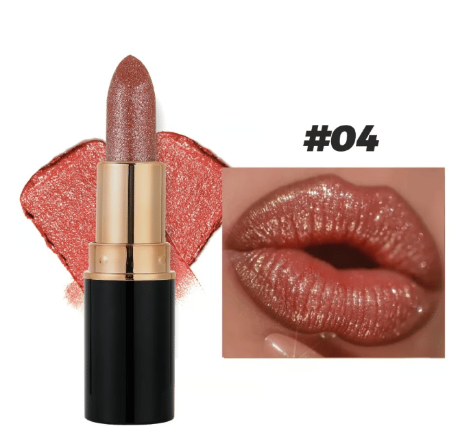 💖Diamond Lip Gloss Glitter Lipstick Vattentätt