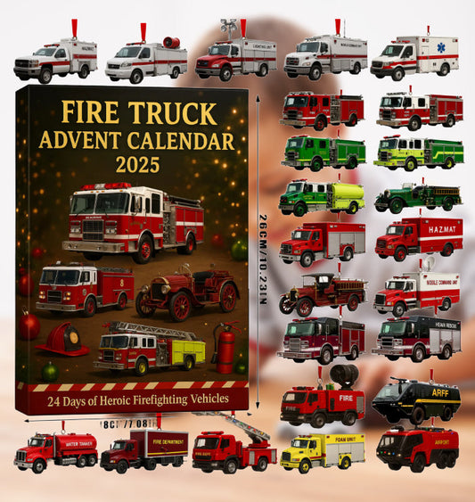 🚒🔥BRANDBILENS ADVENTSALDREN 2025🎁🌲