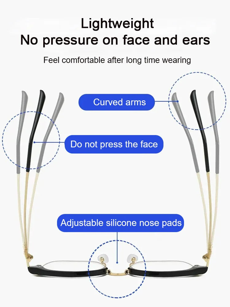 🔥Varm försäljning🔥Ultra Light Anti Blue Presbyopic-glasögon